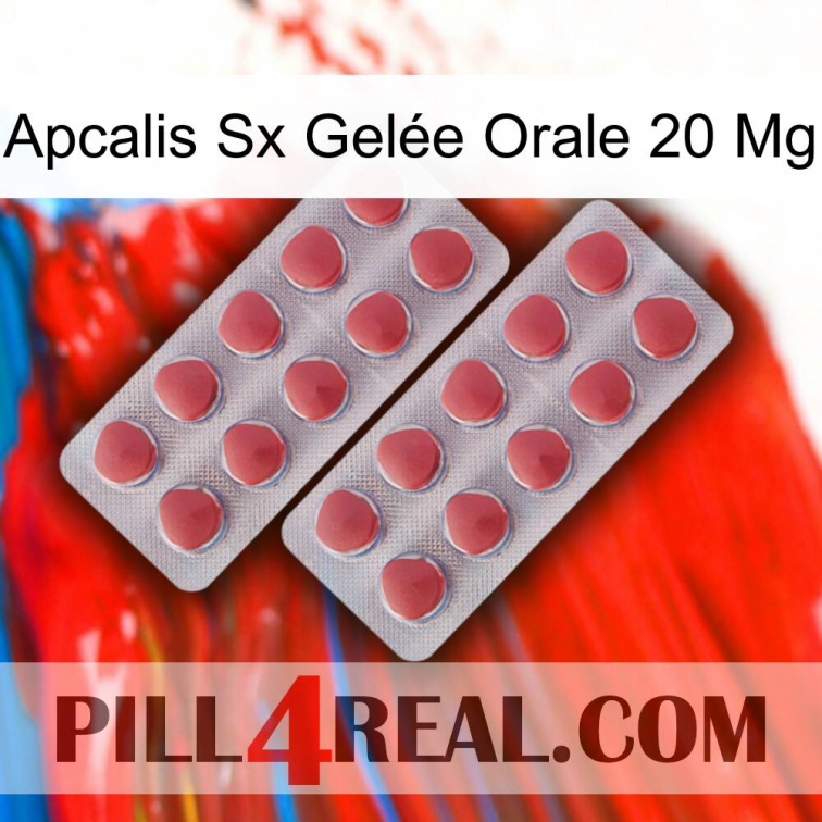 Apcalis Sx Gelée Orale 20 Mg 19